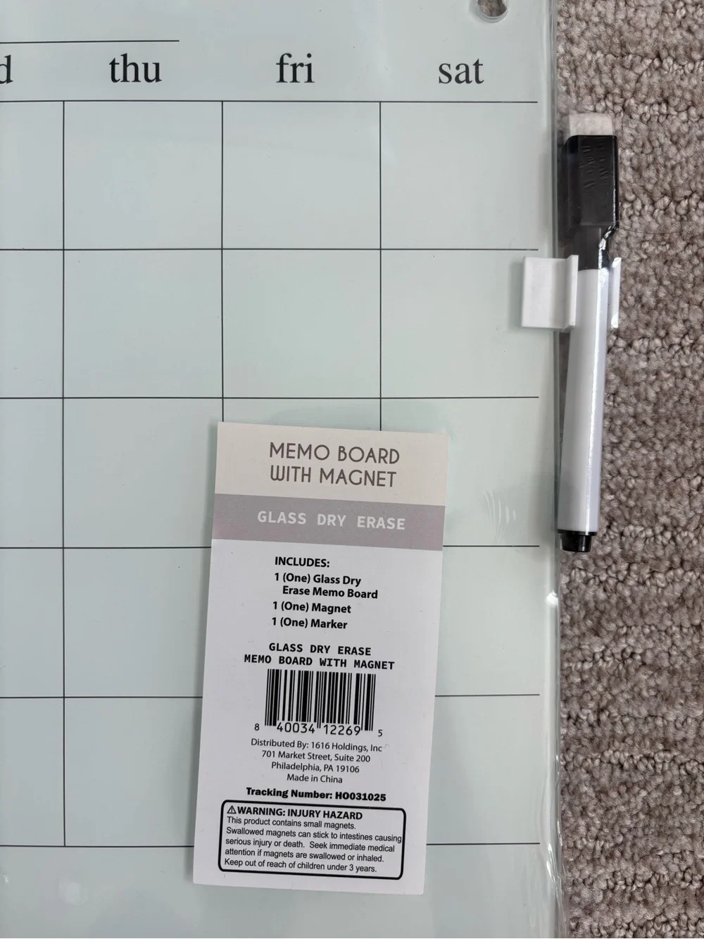 N/A contains glass